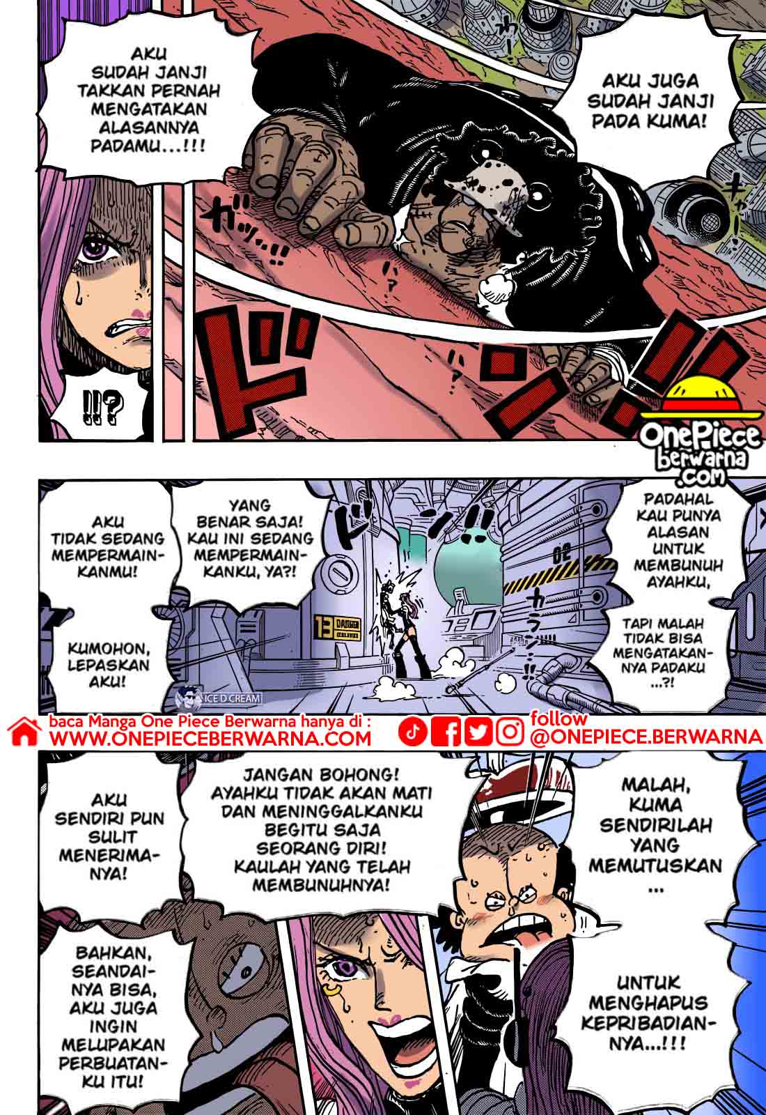 Baca manga komik One Piece Berwarna Bahasa Indonesia HD Chapter 1072